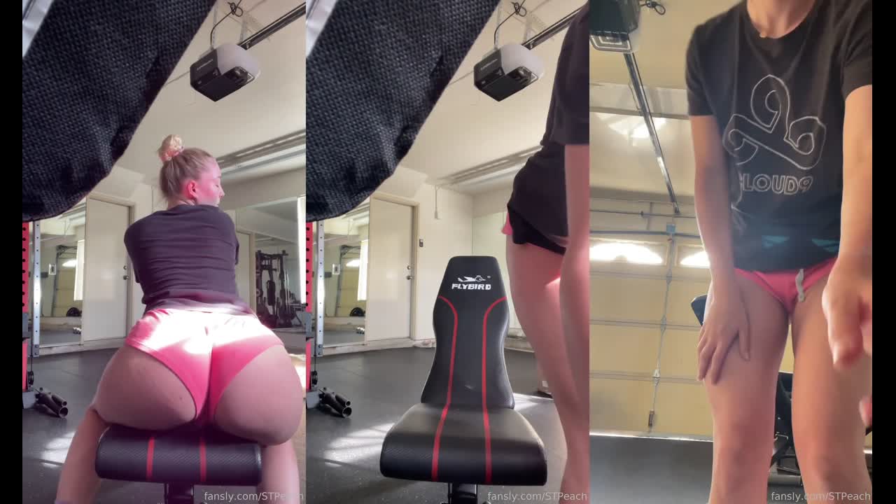 Stpeach Ass Workout Twerk Fansly Leaked Onlyfans Porn Video