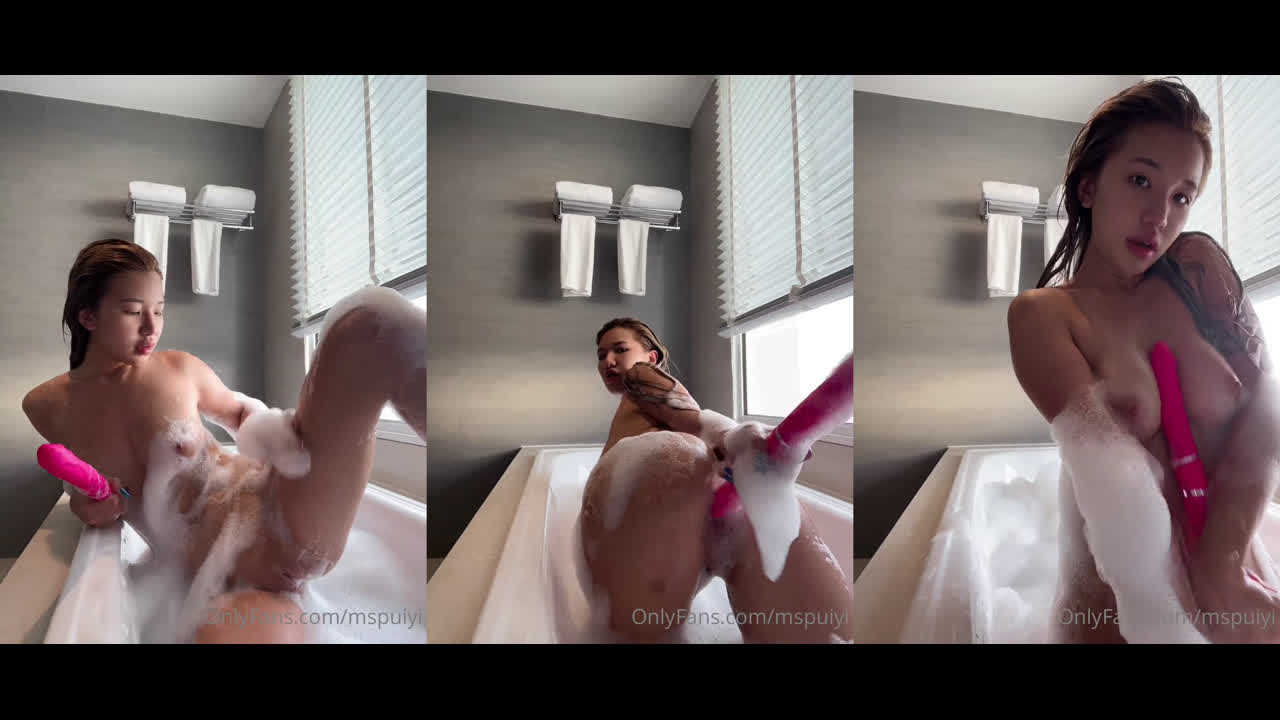 Siew Pui Yi Nude Bath Dildo Masturbation Onlyfans Leaked Onlyfans Porn Video