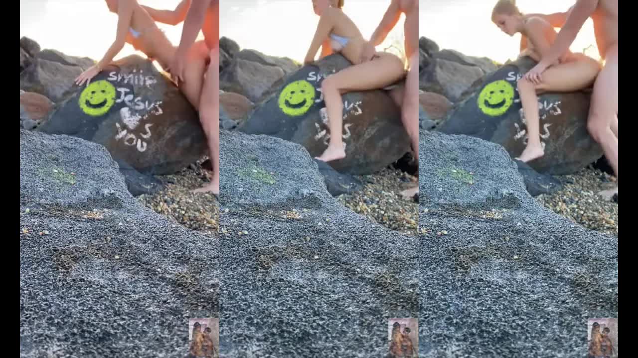 Utahjaz Outdoor Beach Doggy Style Leaked Onlyfans Porn Video