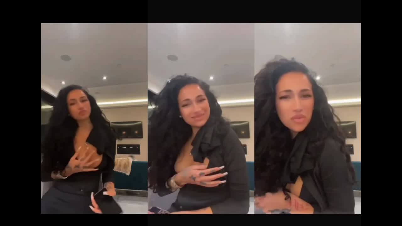 Bhad Bhabie Live Nipple Slip Leaked Onlyfans Porn Video