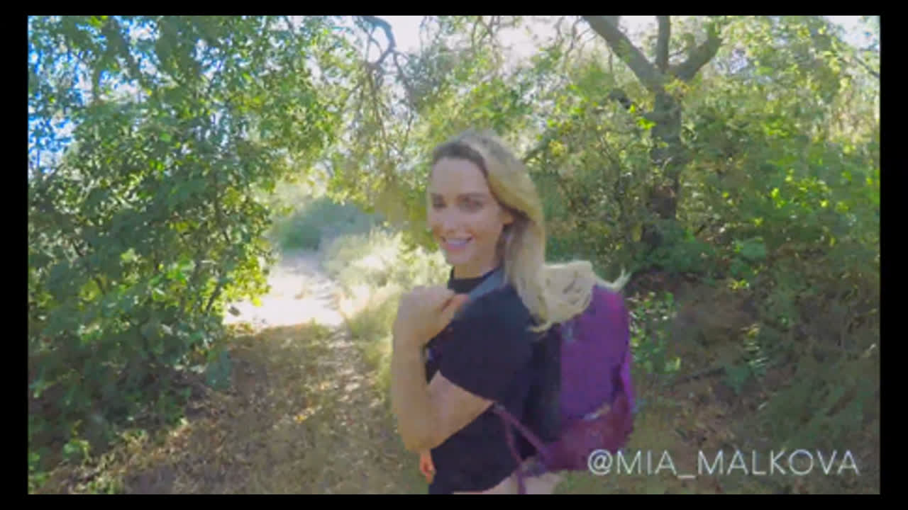 Mia Malkova Sucks Cock On Public Hike Leaked Onlyfans Porn Video