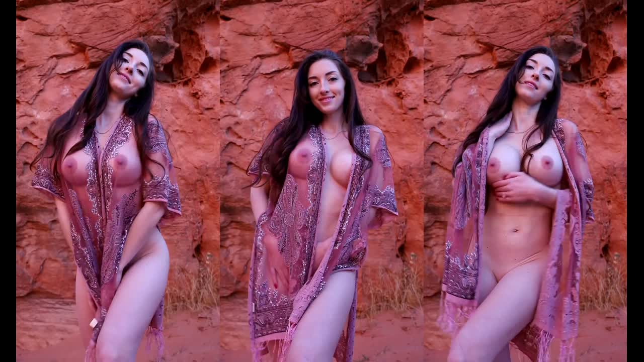 Abby Opel Nude See Through Robe Leaked Onlyfans Porn Video