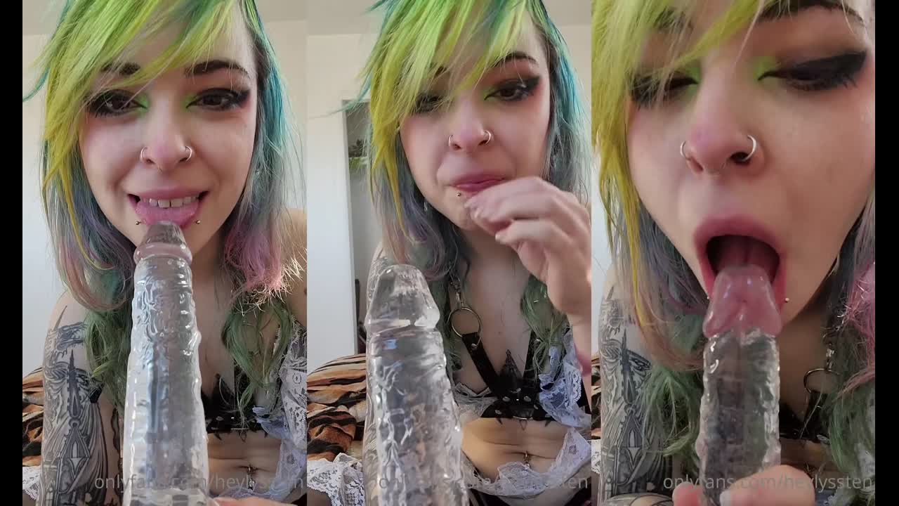 Heylyssten Deepthroat Dildo Blowjob Onlyfans Leaked Onlyfans Porn Video