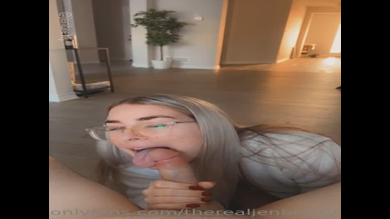 Jen Brett Blowjob Cum In Mouth Leaked Onlyfans Porn Video
