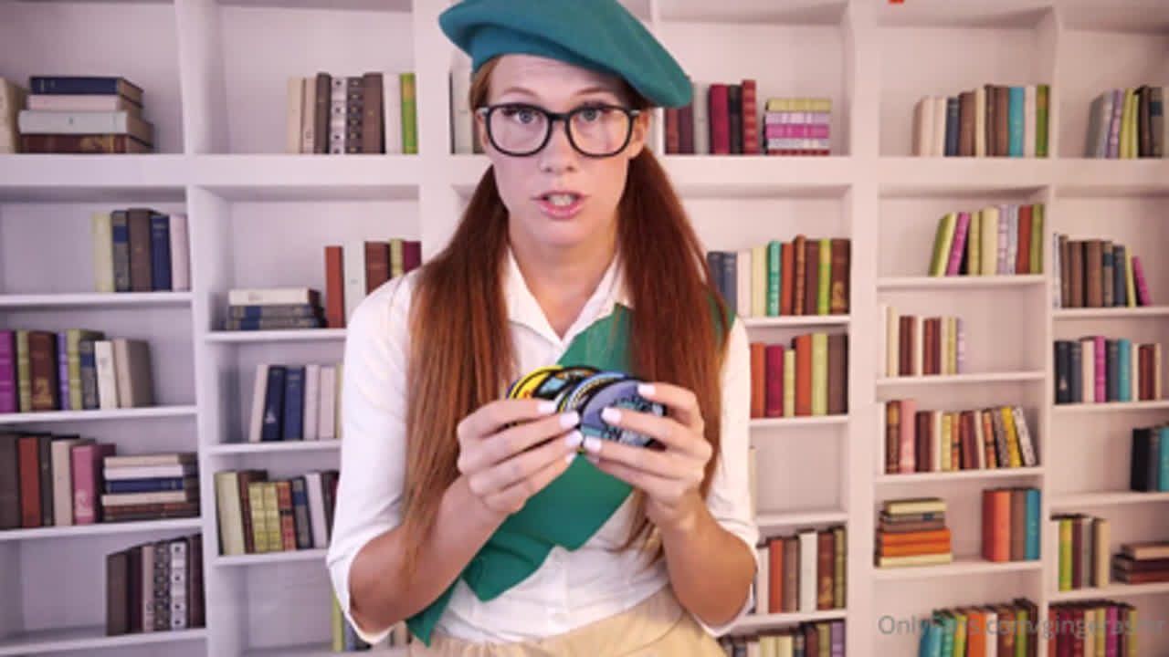 Ginger ASMR Erotic Teaching Stepdaughter Leaked Onlyfans Porn Video