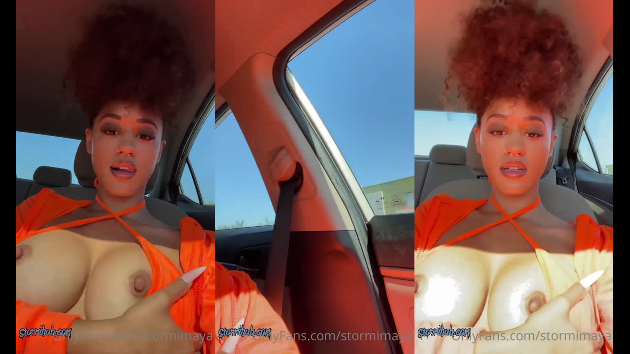 Stormi Maya Nude Nipple Flash Leaked Onlyfans Porn Video