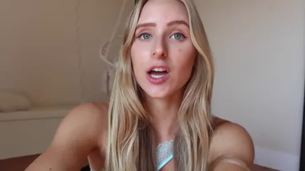 Caroline Zalog See Through Lingerie Try On Leaked Onlyfans Porn Video