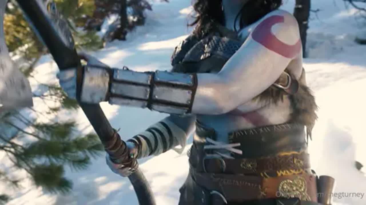 Meg Turney Nude Kratos Cosplay Leaked Onlyfans Porn Video