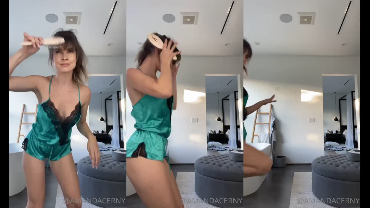 Amanda Cerny Sexy Camisole Dance Leaked Onlyfans Porn Video