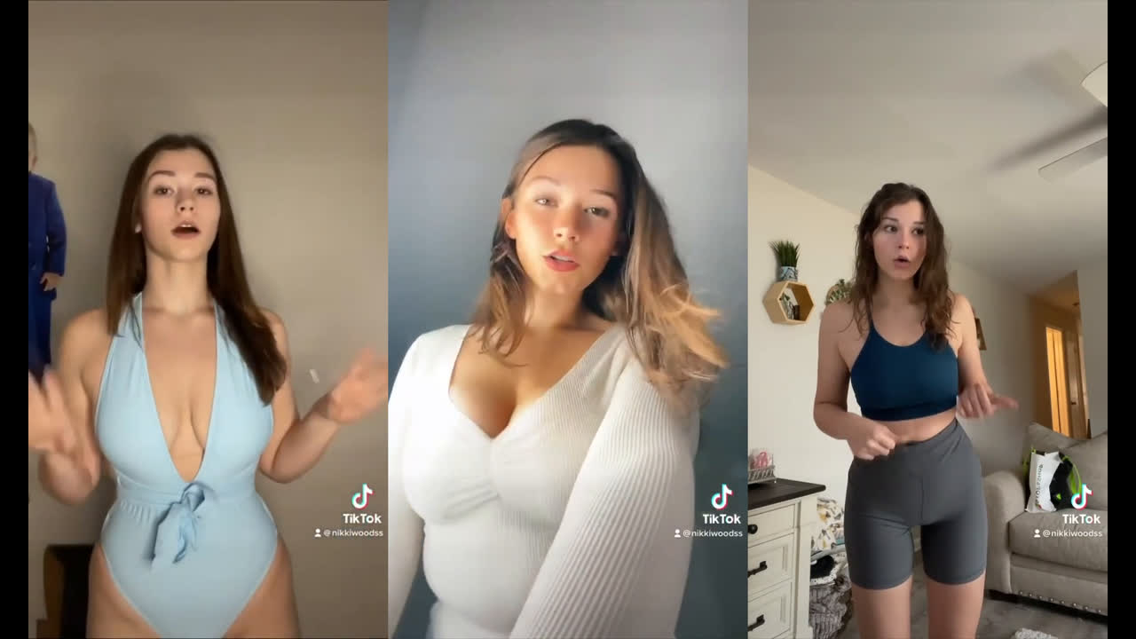 Nikki Woods Sexy Tiktok Bikini Try On Photos And Leaked Onlyfans Porn Video