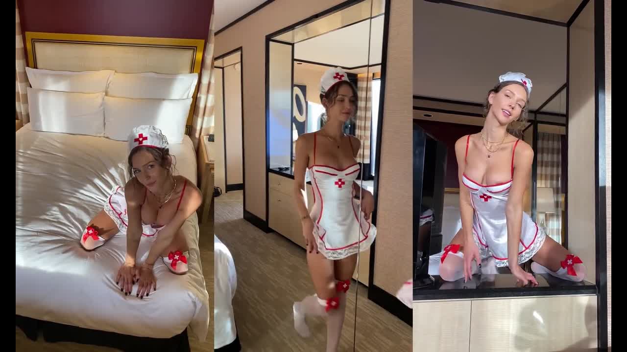 Rachel Cook Sexy Nurse Tease Leaked Onlyfans Porn Video