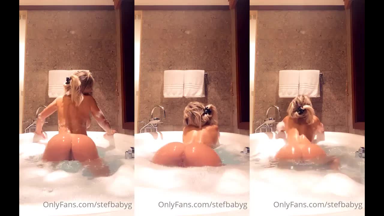 Stefanie Gurzanski Nude Bathtub Onlyfans Porn Leaked Onlyfans Porn Video