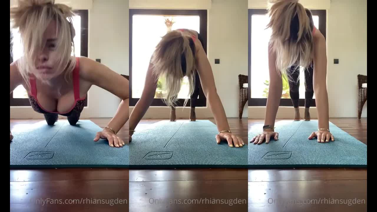 Rhian Sugden Nude Workout Onlyfans Leaked Onlyfans Porn Video