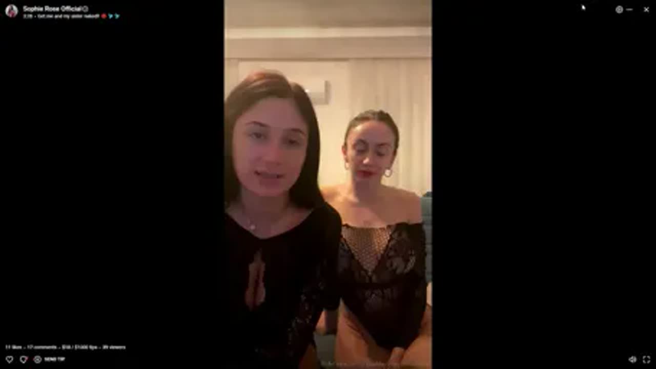 Sophie Rose And Claudia Nude Livestream Leaked Onlyfans Porn Video