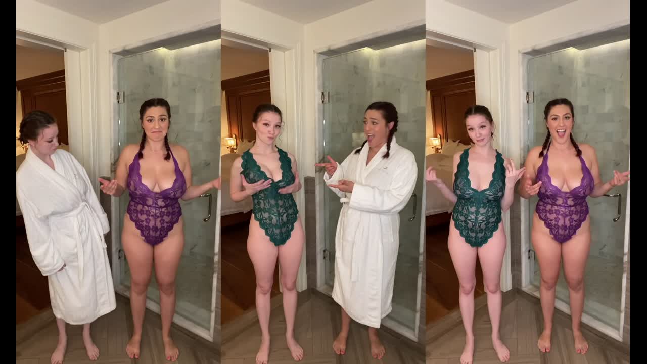 Tati Evans Gi Xxo Nude Tiktok Lesbian Magic Strip Leaked Onlyfans Porn Video