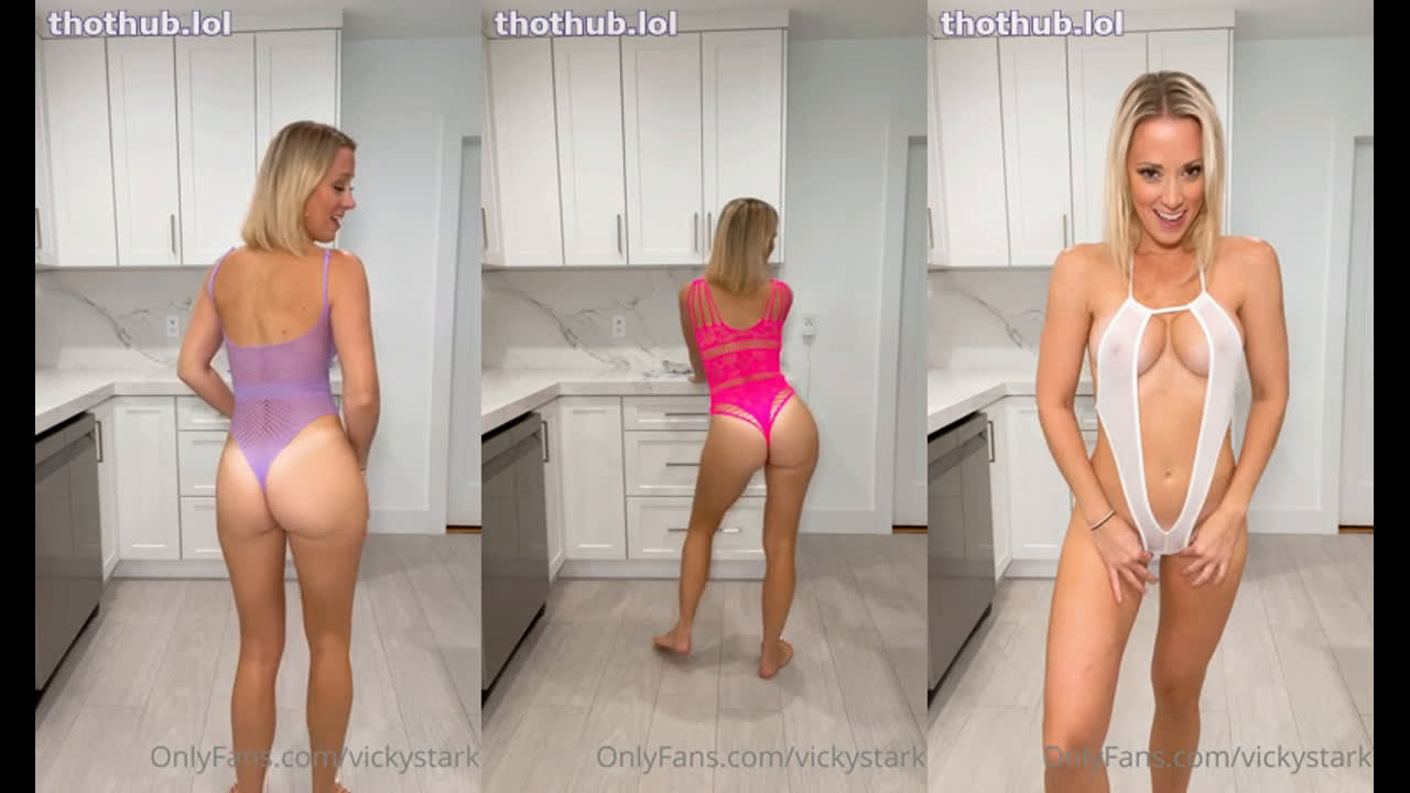 Vicky Stark Nude Sexy Bodysuit Leaked Onlyfans Porn Video