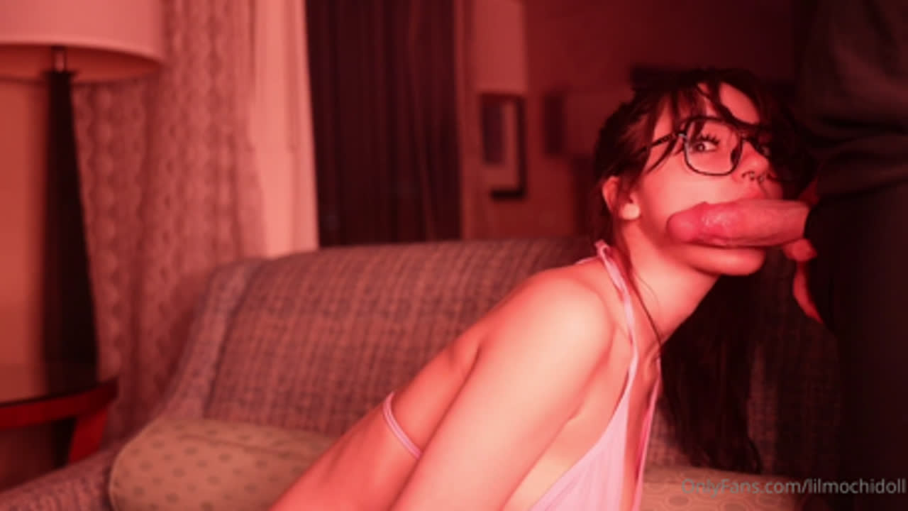 Lilmochidoll PPV Deepthroat Blowjob Facial Leaked Onlyfans Porn Video