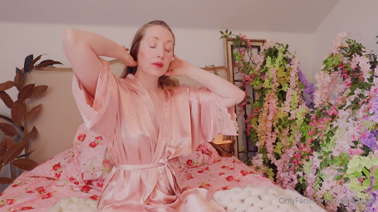Rose Kelly Nude Robe Strip POV Leaked Onlyfans Porn Video