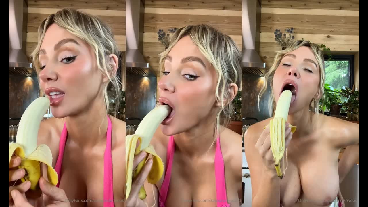 Sara Underwood Nude Sucking Banana PPV Leaked Onlyfans Porn Video