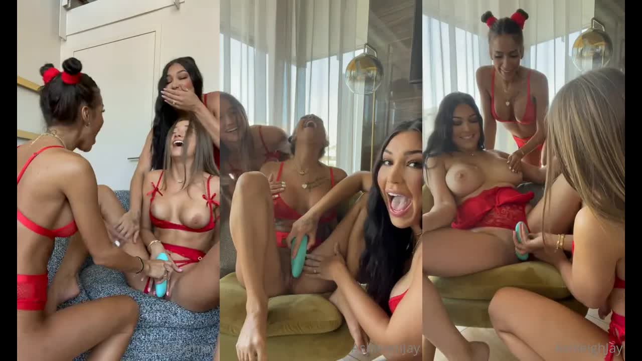 Skylarmaexo Threesome Lesbian Pussy Fuck Leaked Onlyfans Porn Video