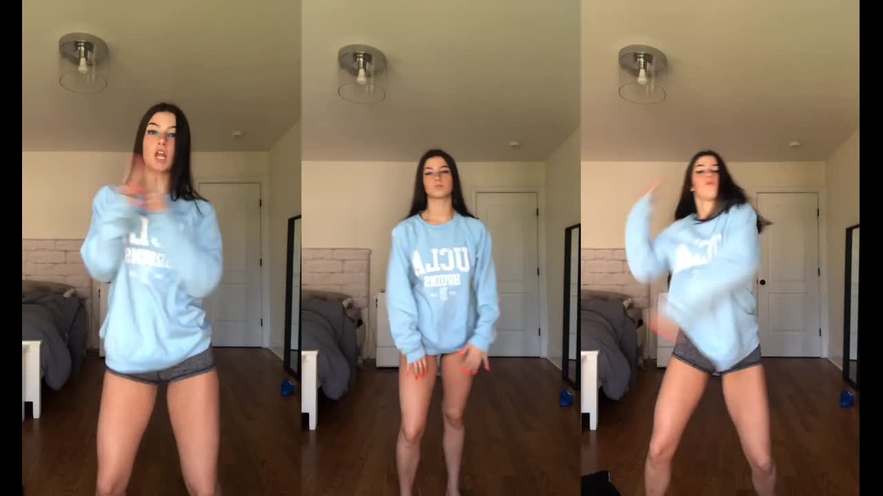 Charli Damelio Biking Shorts Camel Toe Leaked Onlyfans Porn Video