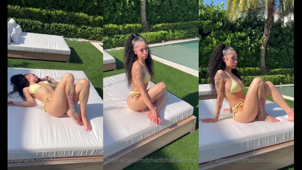 Bhad Bhabie X Rated Bikini Lingerie Leaked Onlyfans Porn Video