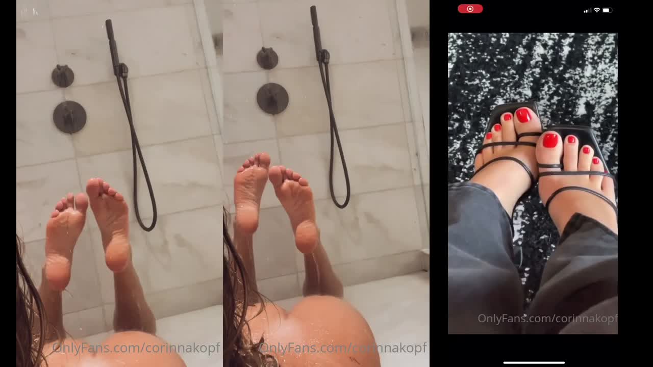 Corinna Kopf Bare Feet Leaked Onlyfans Porn Video